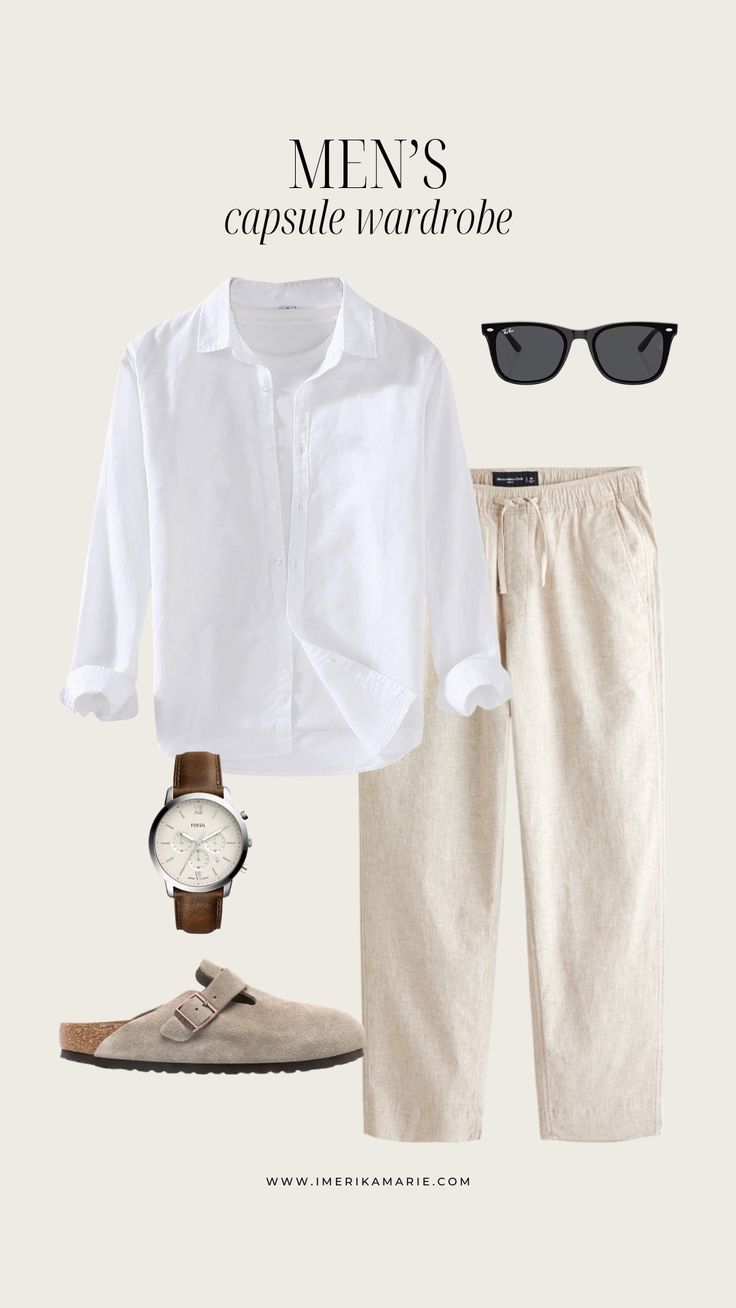 Men's Summer Capsule Wardrobe
